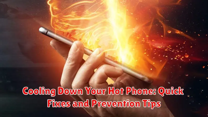 Cooling Down Your Hot Phone: Quick Fixes and Prevention Tips