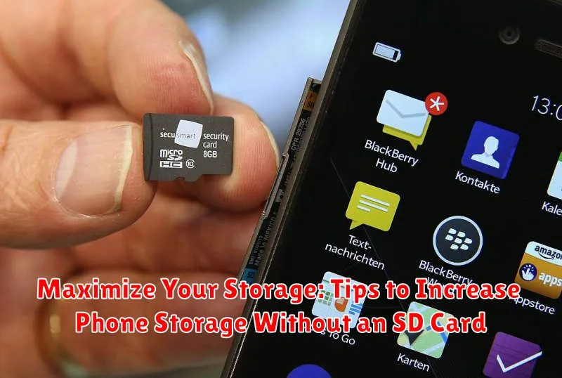 Maximize Your Storage: Tips to Increase Phone Storage Without an SD Card