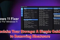Reclaim Your Storage: A Simple Guide to Removing Bloatware