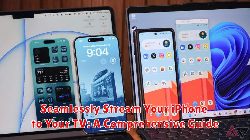 Seamlessly Stream Your iPhone to Your TV: A Comprehensive Guide